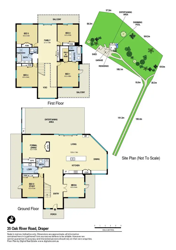 Floorplan of Homely house listing, 35 Oak River Road, Draper QLD 4520