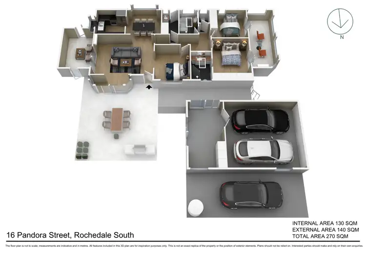 Floorplan of Homely house listing, 16 pandora Street, Rochedale South QLD 4123