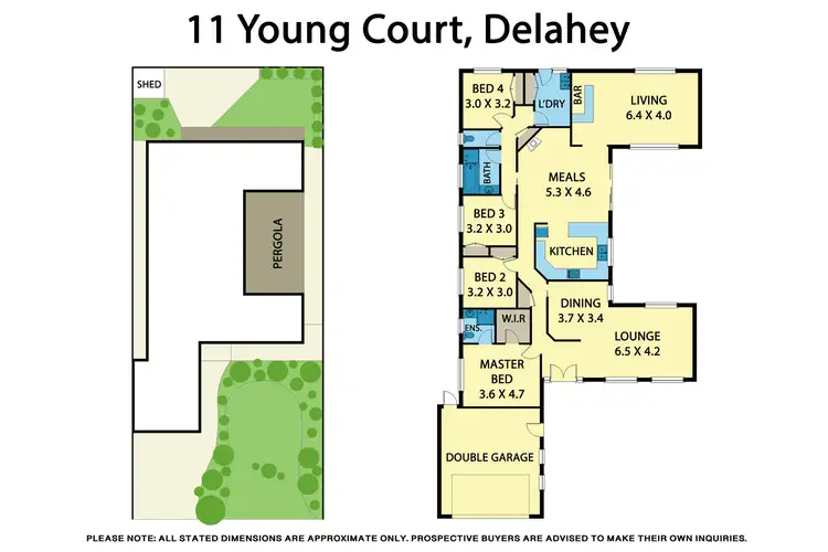 Floorplan of Homely house listing, 11 Young Court, Delahey VIC 3037