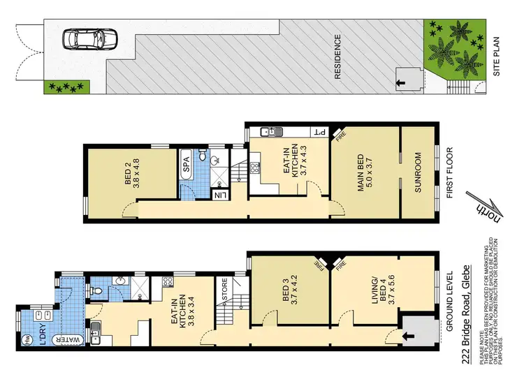 Floorplan of Homely house listing, 222 Bridge Road, Glebe NSW 2037