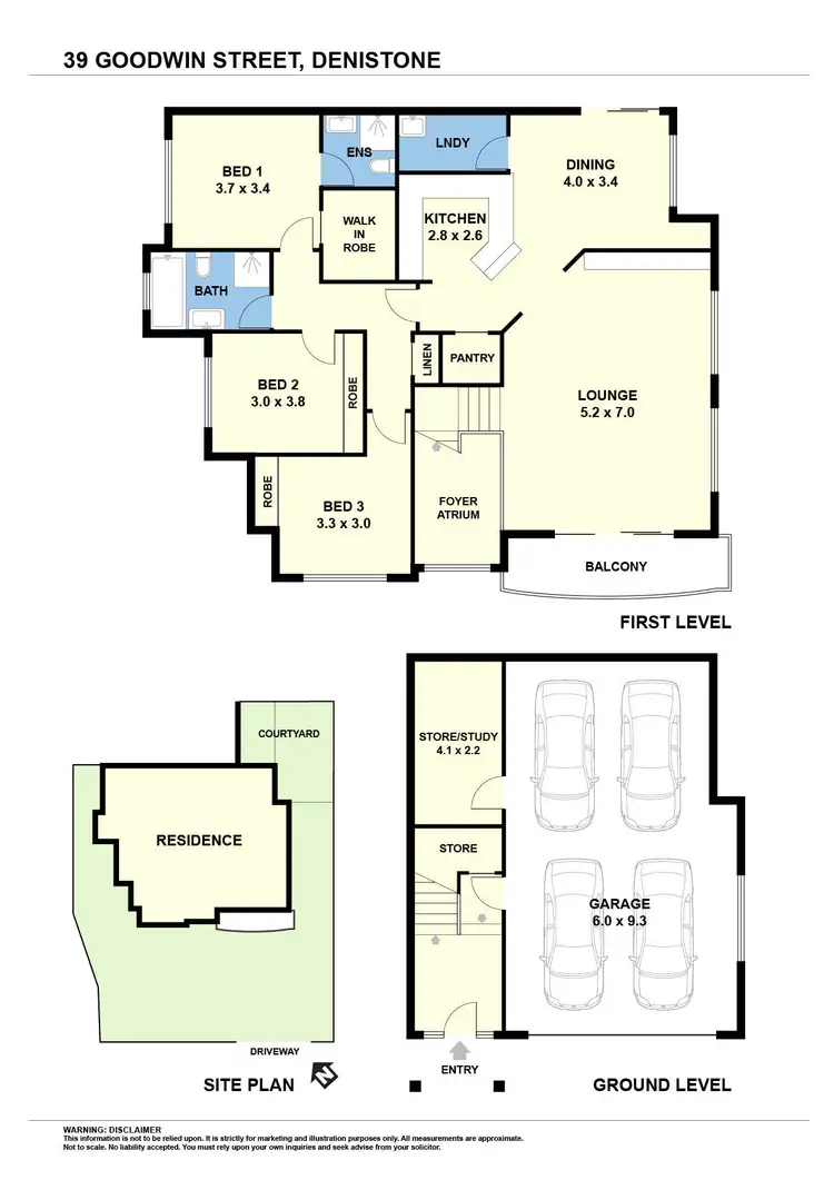 Floorplan of Homely house listing, 39 Goodwin Street, Denistone NSW 2114
