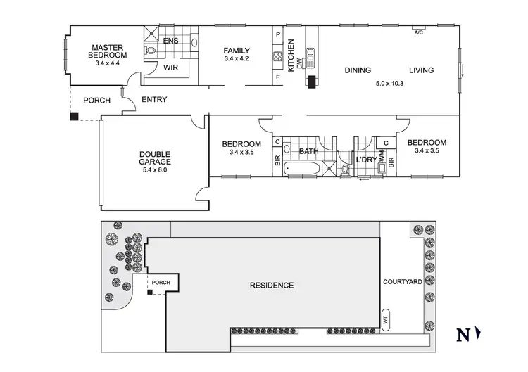 Floorplan of Homely house listing, 9 Fawkner Road, Manor Lakes VIC 3024