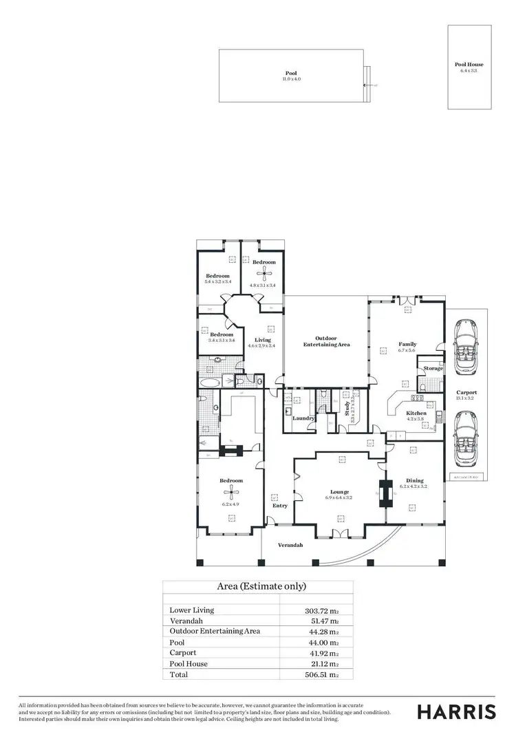 Floorplan of Homely house listing, 8 Dalaston Avenue,, Glenunga SA 5064