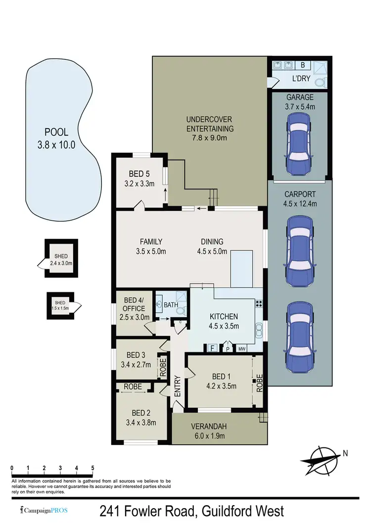 Floorplan of Homely house listing, 241 Fowler Road, Guildford NSW 2161