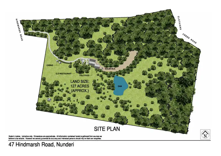 Floorplan of Homely rural property listing, 47 Hindmarsh Road, Nunderi NSW 2484