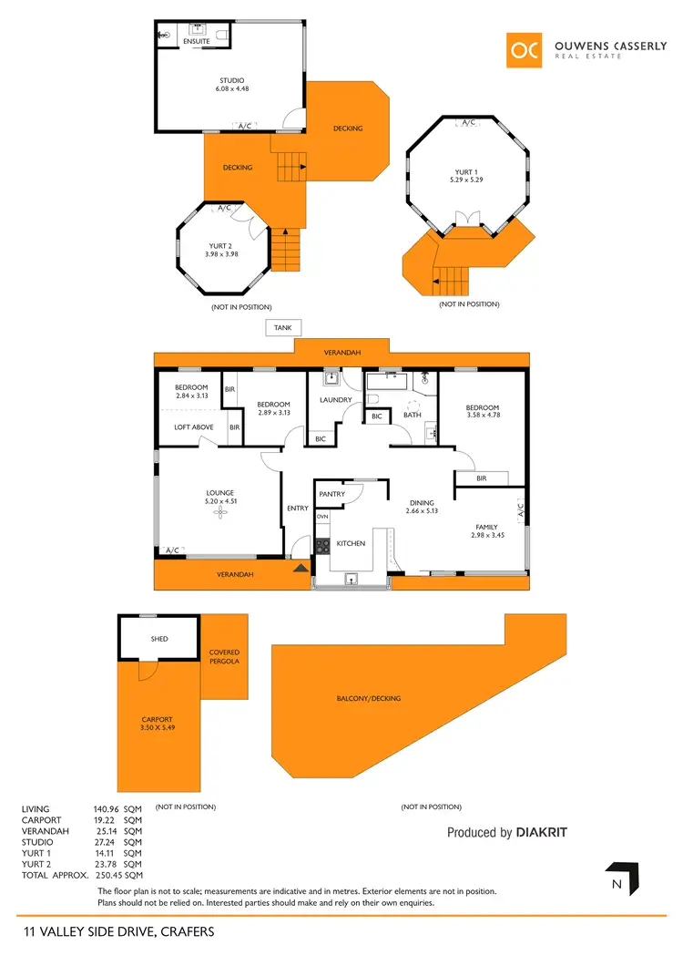 Floorplan of Homely house listing, 11 Valley Side Drive, Crafers SA 5152