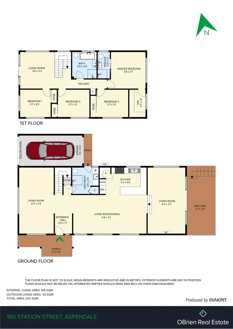 Floorplan of Homely house listing, 160 Station Street, Aspendale VIC 3195
