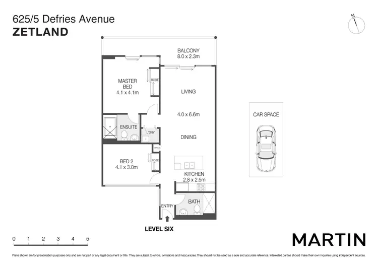 Floorplan of Homely apartment listing, 625/5 Defries Avenue, Zetland NSW 2017
