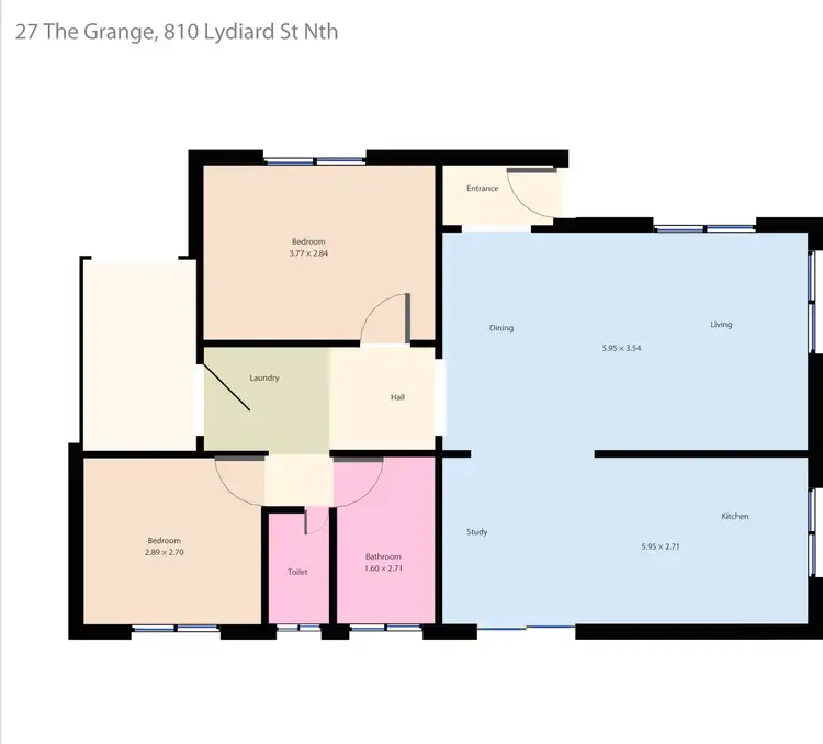 Floorplan of Homely house listing, 27 The Grange, Soldiers Hill VIC 3350