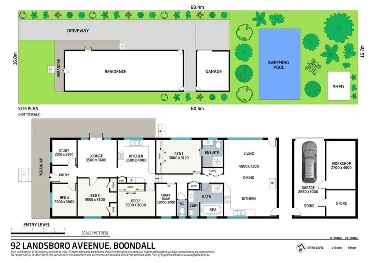 Floorplan of Homely house listing, 92 Landsboro Avenue, Boondall QLD 4034