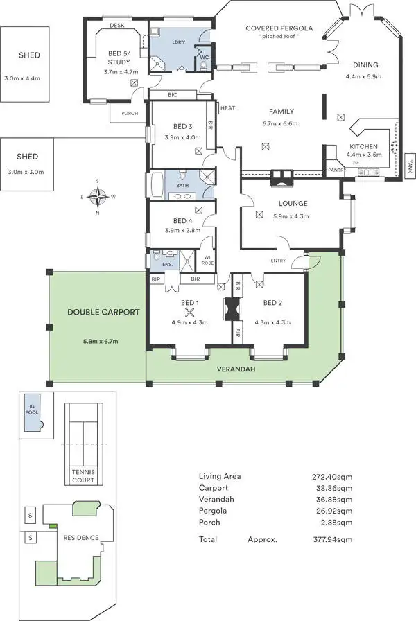 Floorplan of Homely house listing, 31 Willcox Avenue, Prospect SA 5082