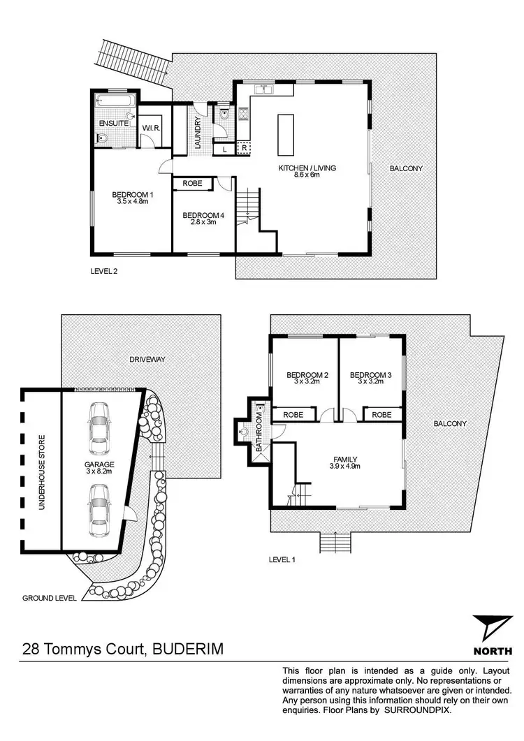 Floorplan of Homely house listing, 28 Tommys Court, Buderim QLD 4556