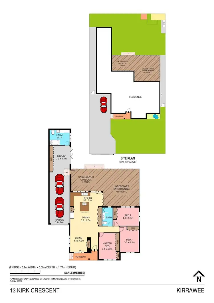 Floorplan of Homely house listing, 13 Kirk Crescent, Kirrawee NSW 2232