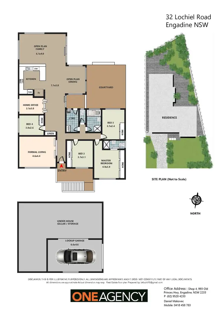 Floorplan of Homely house listing, 32 Lochiel Road, Engadine NSW 2233