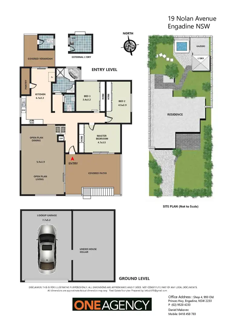 Floorplan of Homely house listing, 19 Nolan Avenue, Engadine NSW 2233