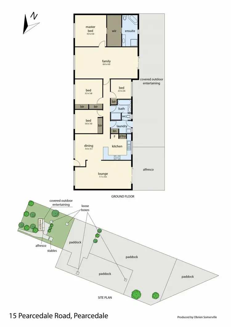 Floorplan of Homely rural property listing, 15 Pearcedale Road, Pearcedale VIC 3912