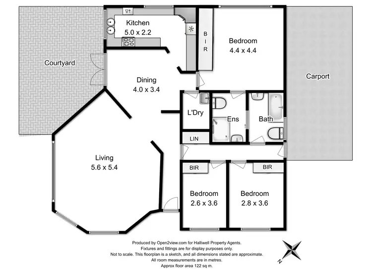 Floorplan of Homely house listing, 1 Harding Drive, Turners Beach TAS 7315
