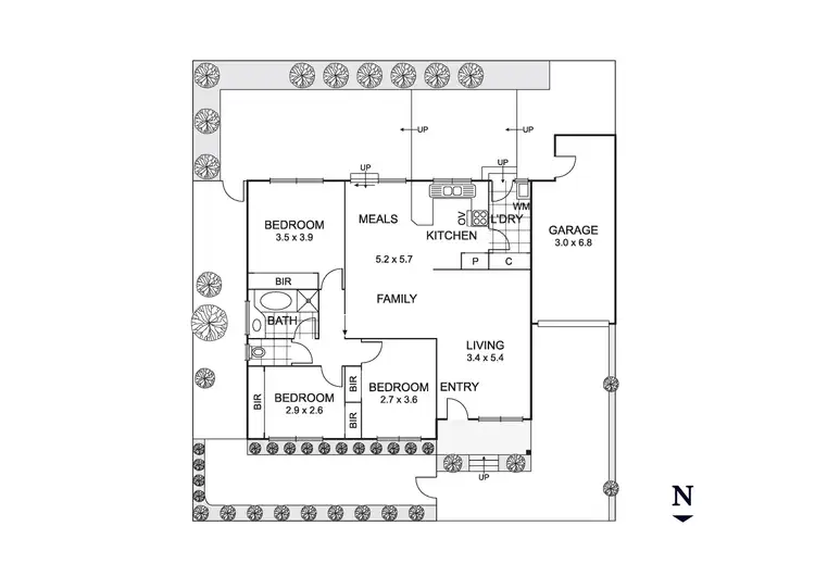 Floorplan of Homely unit listing, 2/226 Springfield Road, Blackburn VIC 3130