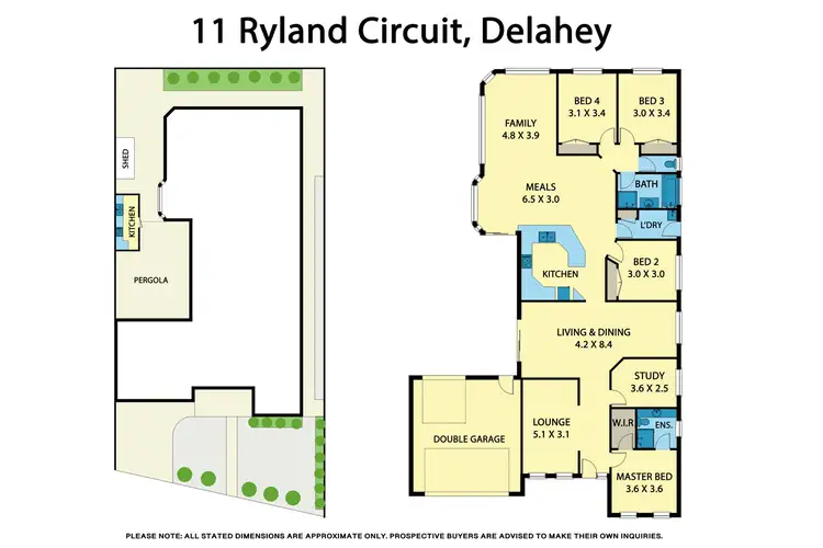Floorplan of Homely house listing, 11 Ryland Circuit, Delahey VIC 3037