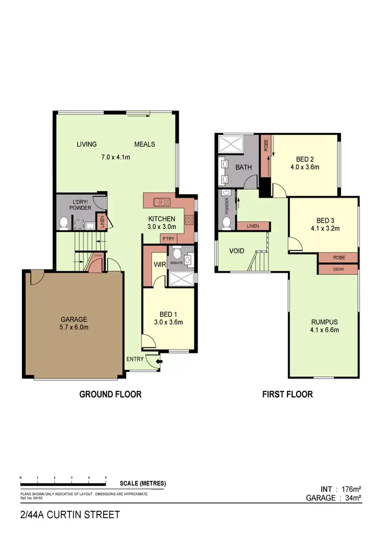 Floorplan of Homely house listing, 2/44A Curtin Street, Flora Hill VIC 3550