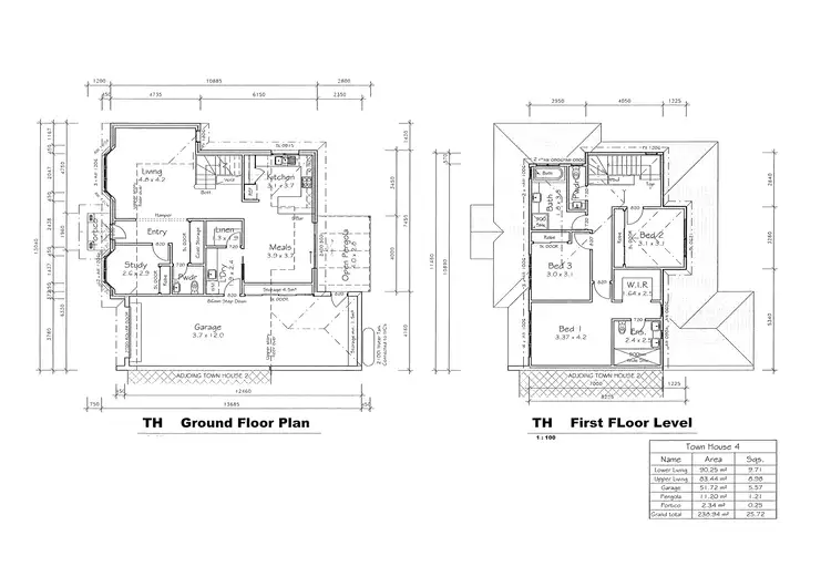 Floorplan of Homely townhouse listing, 2/86 Marong Road, Bendigo VIC 3550