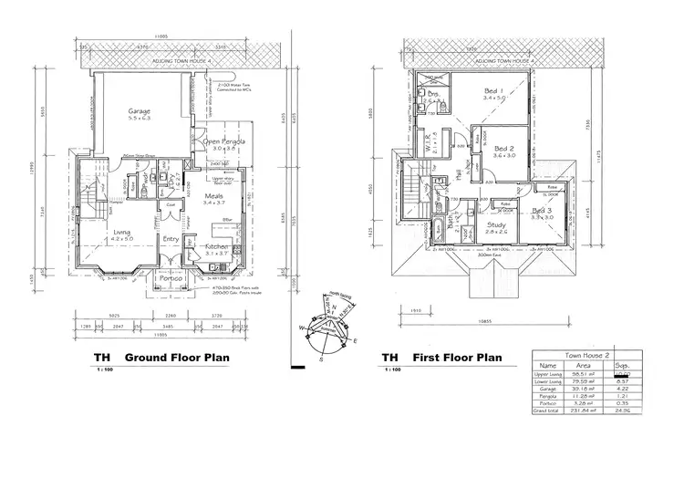 Floorplan of Homely townhouse listing, 1/86 Marong Road, Bendigo VIC 3550