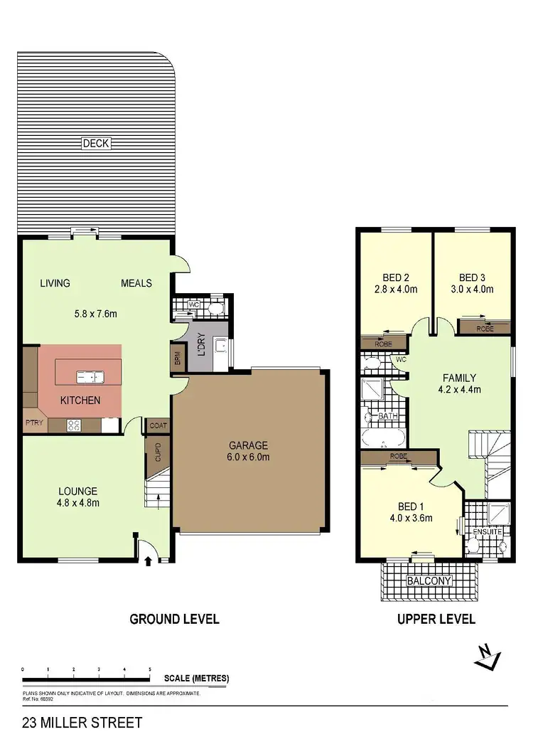 Floorplan of Homely house listing, 23 Miller Street, Bendigo VIC 3550
