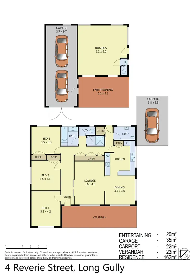 Floorplan of Homely house listing, 4 Reverie Street, Long Gully VIC 3550
