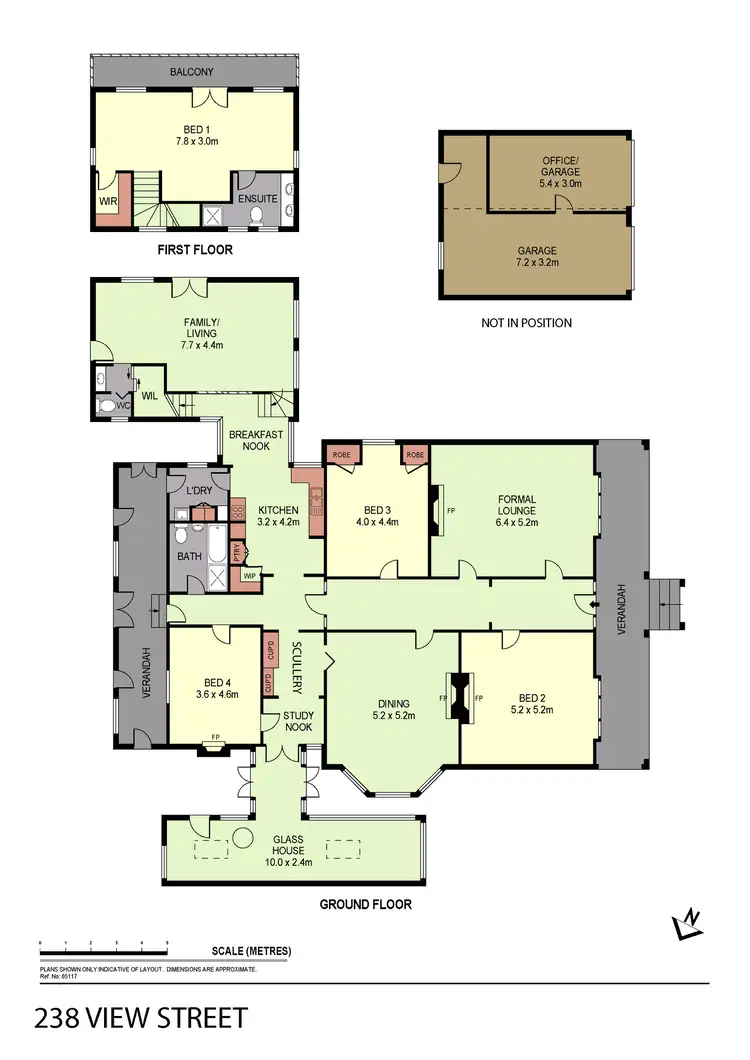 Floorplan of Homely house listing, 238 View Street, Bendigo VIC 3550