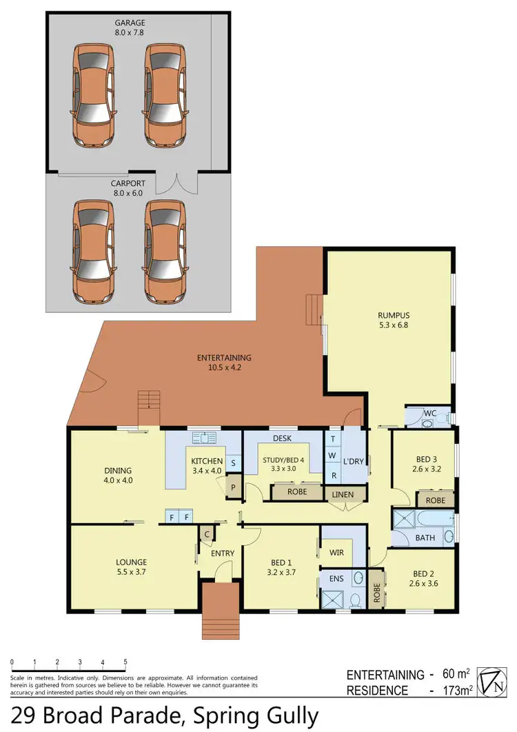 Floorplan of Homely house listing, 29 Broad Parade, Spring Gully VIC 3550