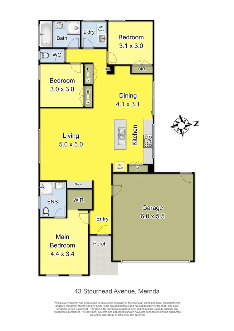 Floorplan of Homely house listing, 43 Stourhead Avenue, Mernda VIC 3754