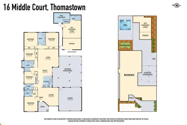 Floorplan of Homely house listing, 16 Middle Court, Thomastown VIC 3074