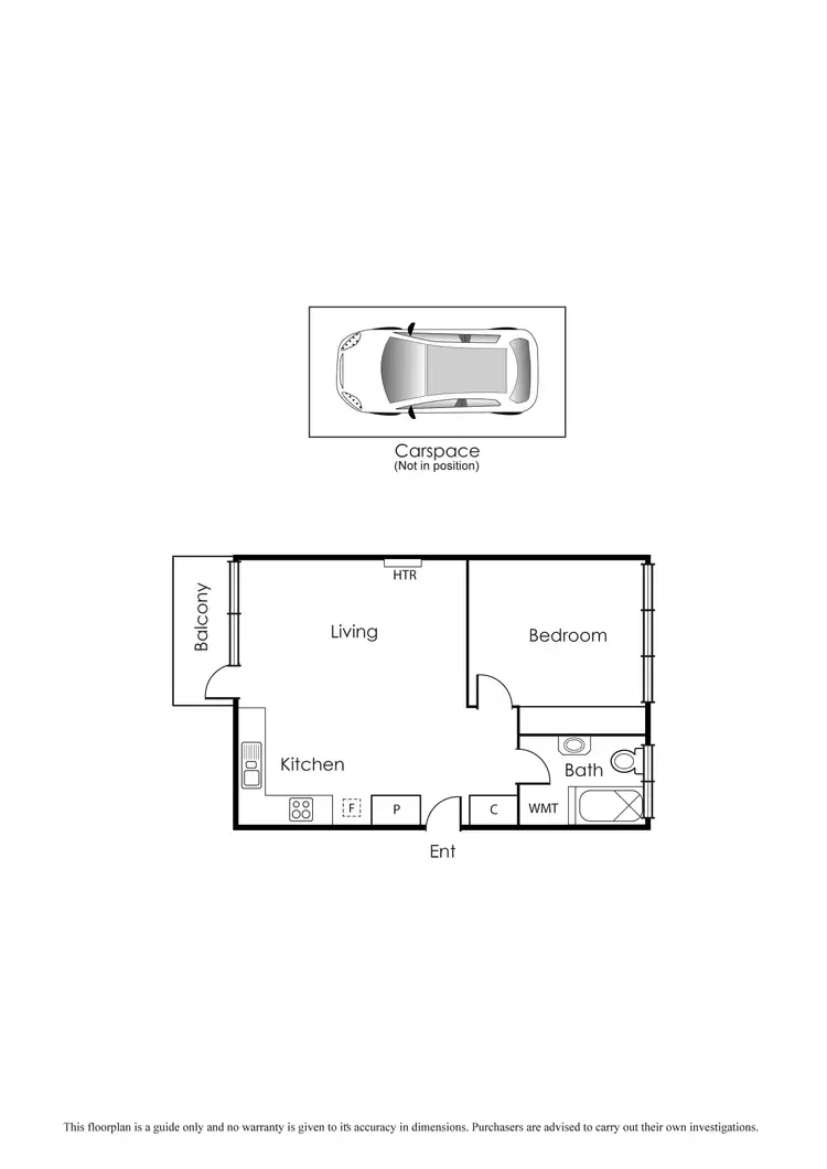 Floorplan of Homely apartment listing, 22/23-27 Docker Street, Elwood VIC 3184
