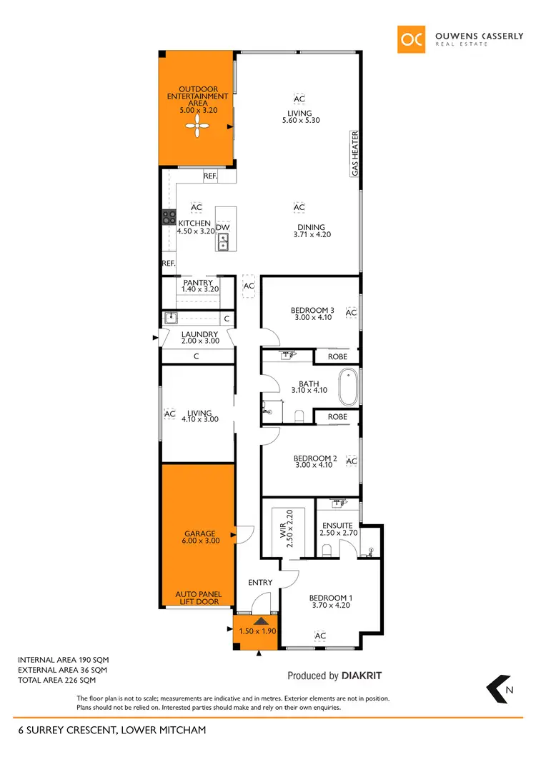 Floorplan of Homely house listing, 6a Surrey Crescent, Lower Mitcham SA 5062