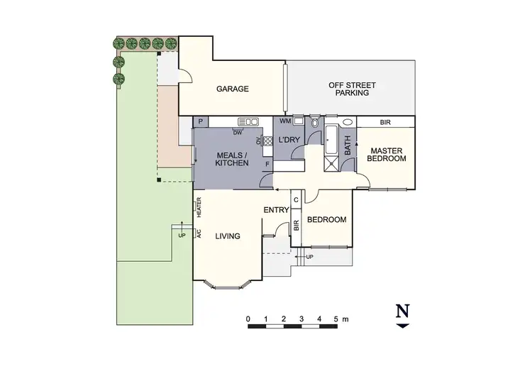 Floorplan of Homely unit listing, 1/1 Torrens Avenue, Boronia VIC 3155