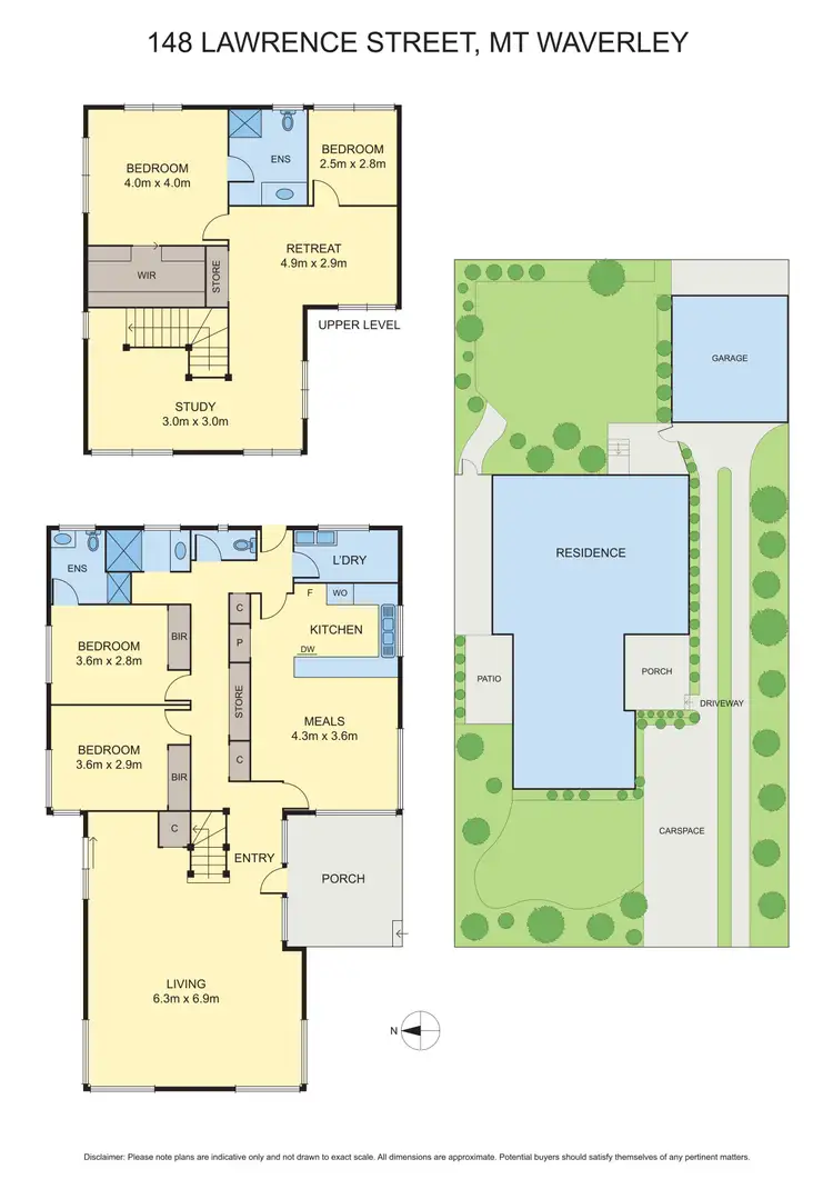 Floorplan of Homely house listing, 148 Lawrence Road, Mount Waverley VIC 3149