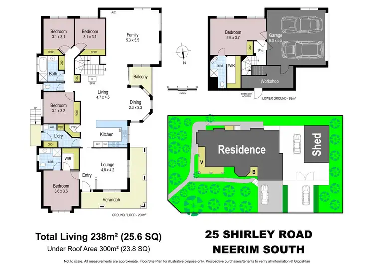 Floorplan of Homely house listing, 25 Shirley Road, Neerim South VIC 3831