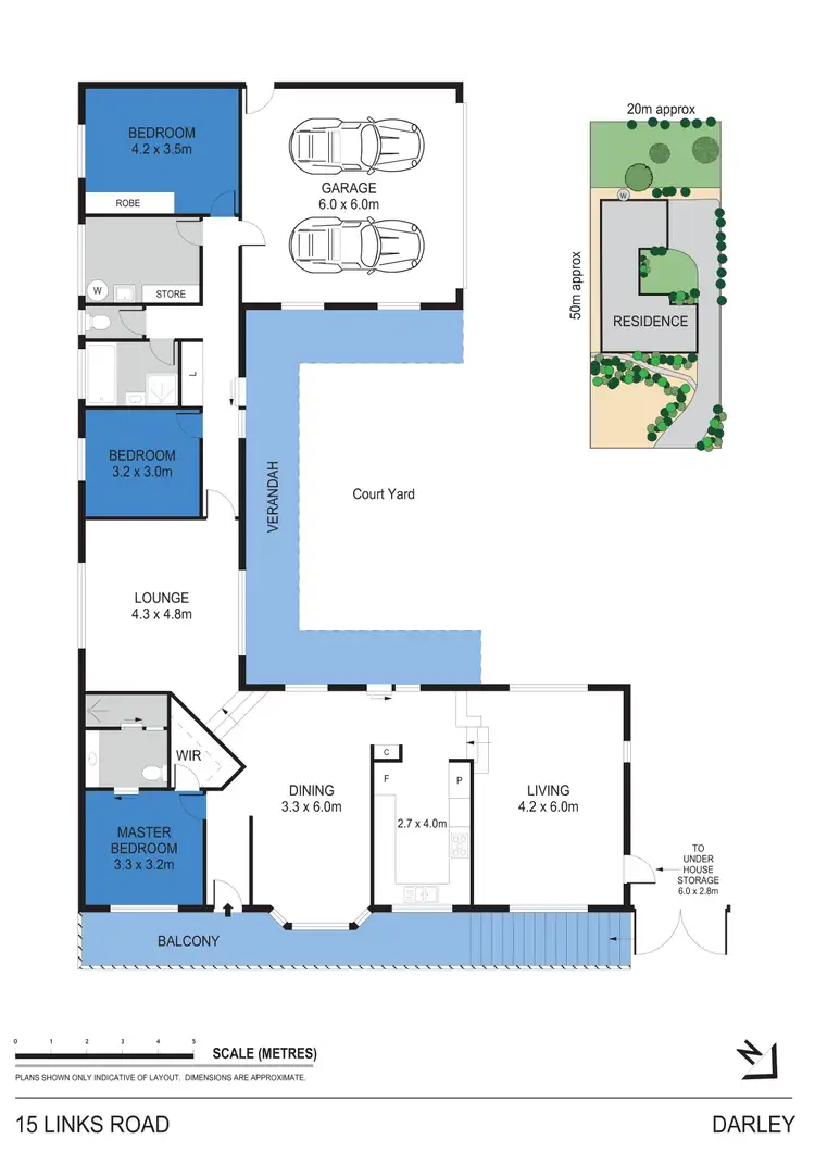 Floorplan of Homely house listing, 15 Links Road, Darley VIC 3340