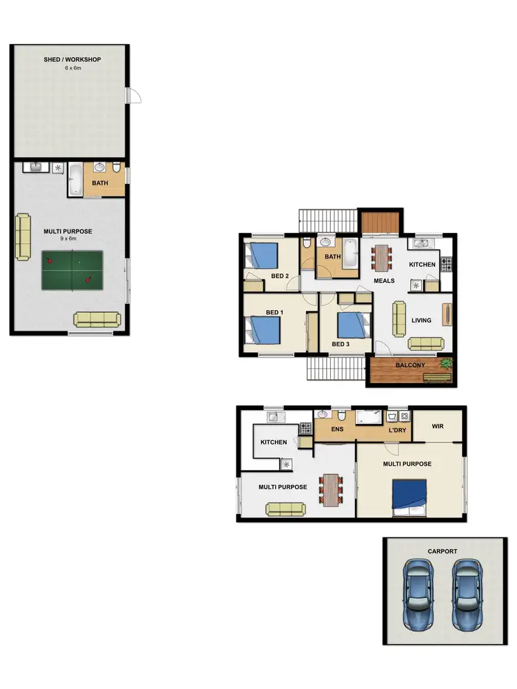 Floorplan of Homely house listing, 8 Princess Street, Marsden QLD 4132