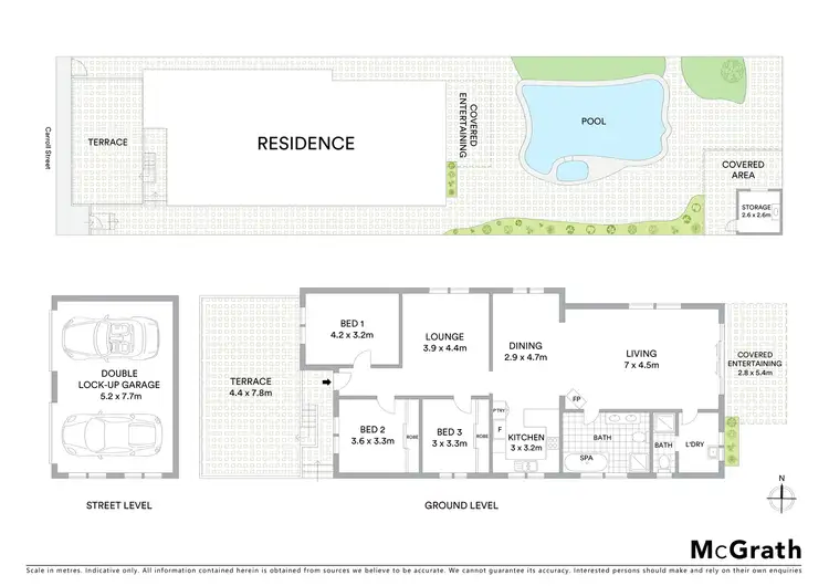 Floorplan of Homely house listing, 50 Carroll Street, Beverley Park NSW 2217