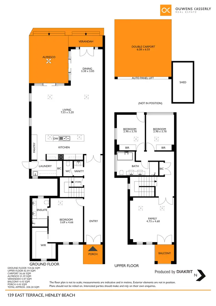 Floorplan of Homely house listing, 139 East Terrace, Henley Beach SA 5022