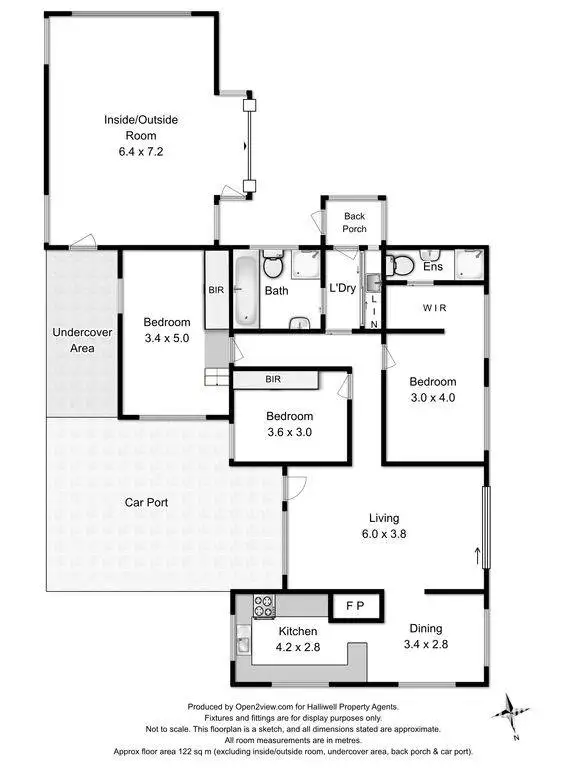 Floorplan of Homely house listing, 6 Reibey Street, Latrobe TAS 7307
