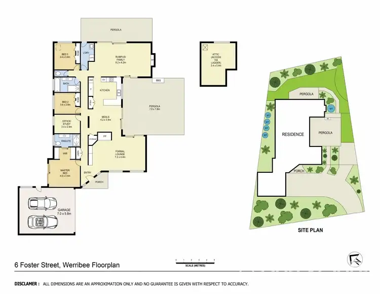 Floorplan of Homely house listing, 6 Foster Street, Werribee VIC 3030