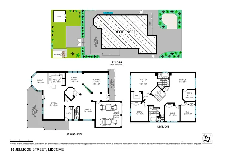 Floorplan of Homely house listing, 18 Jellicoe Street, Lidcombe NSW 2141