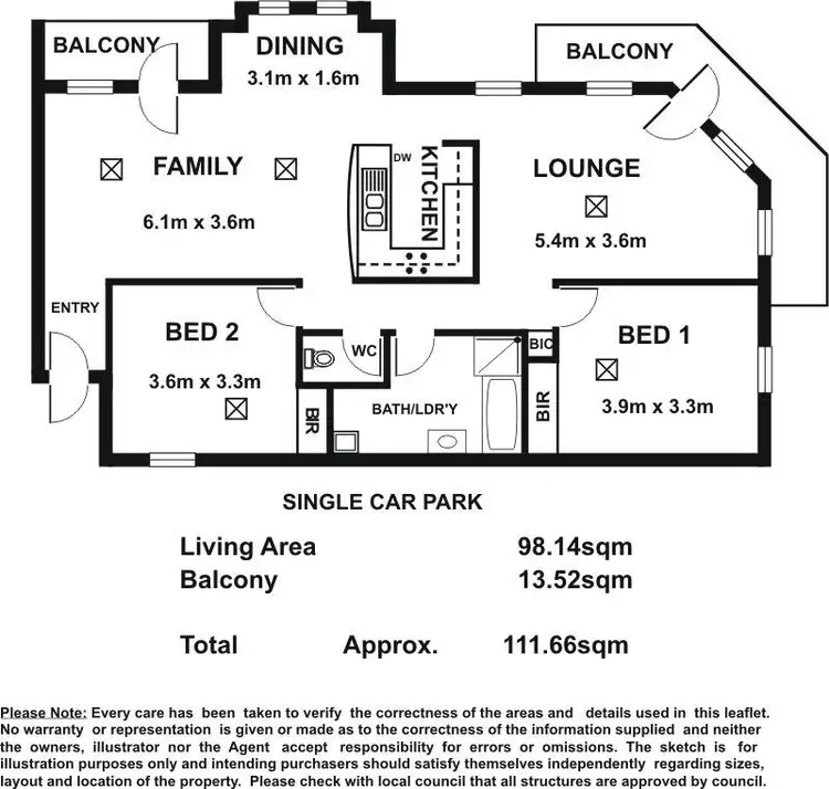 Floorplan of Homely apartment listing, 20/41 Hurtle Square, Adelaide SA 5000