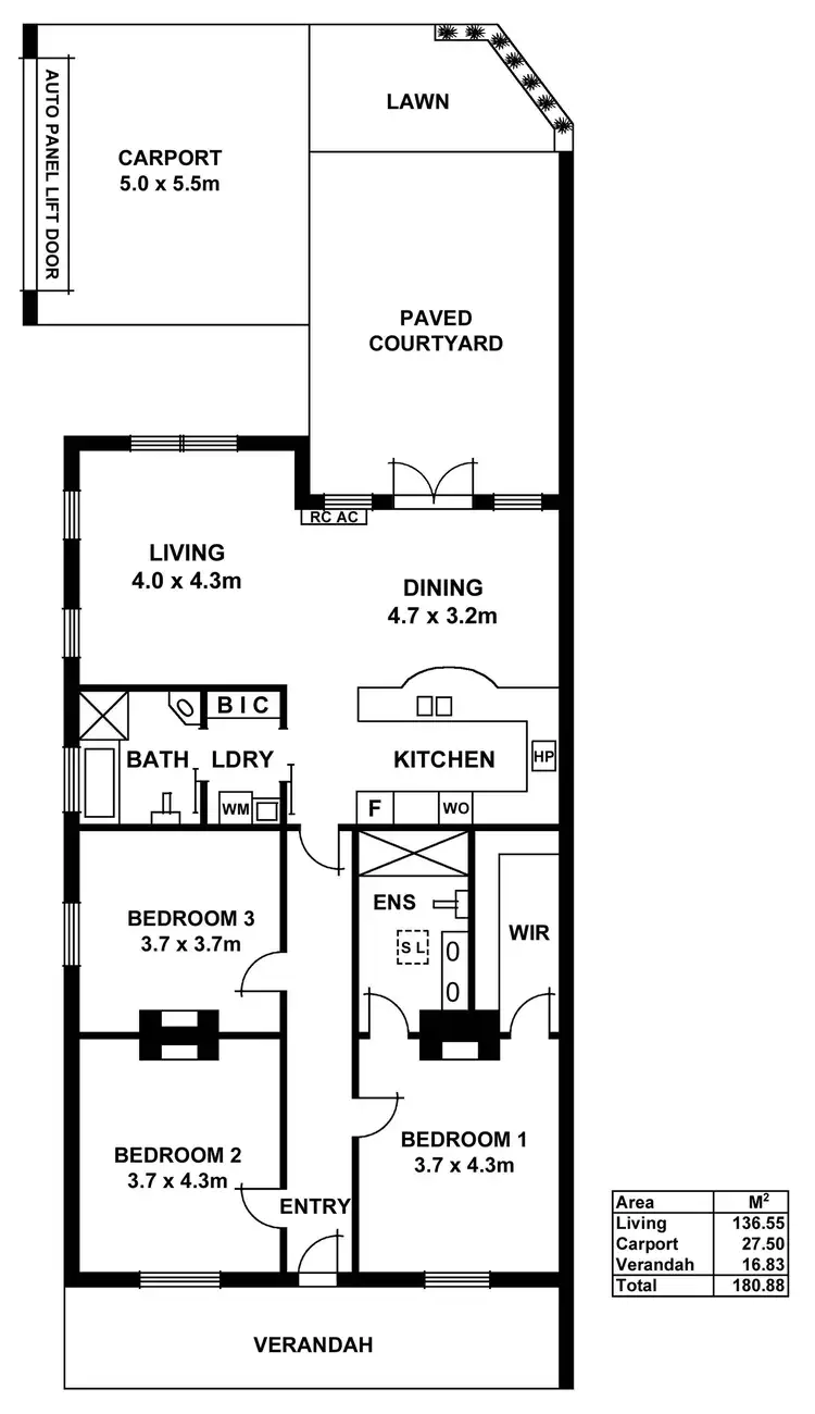 Floorplan of Homely house listing, 18 Gilbert Street, Gilberton SA 5081