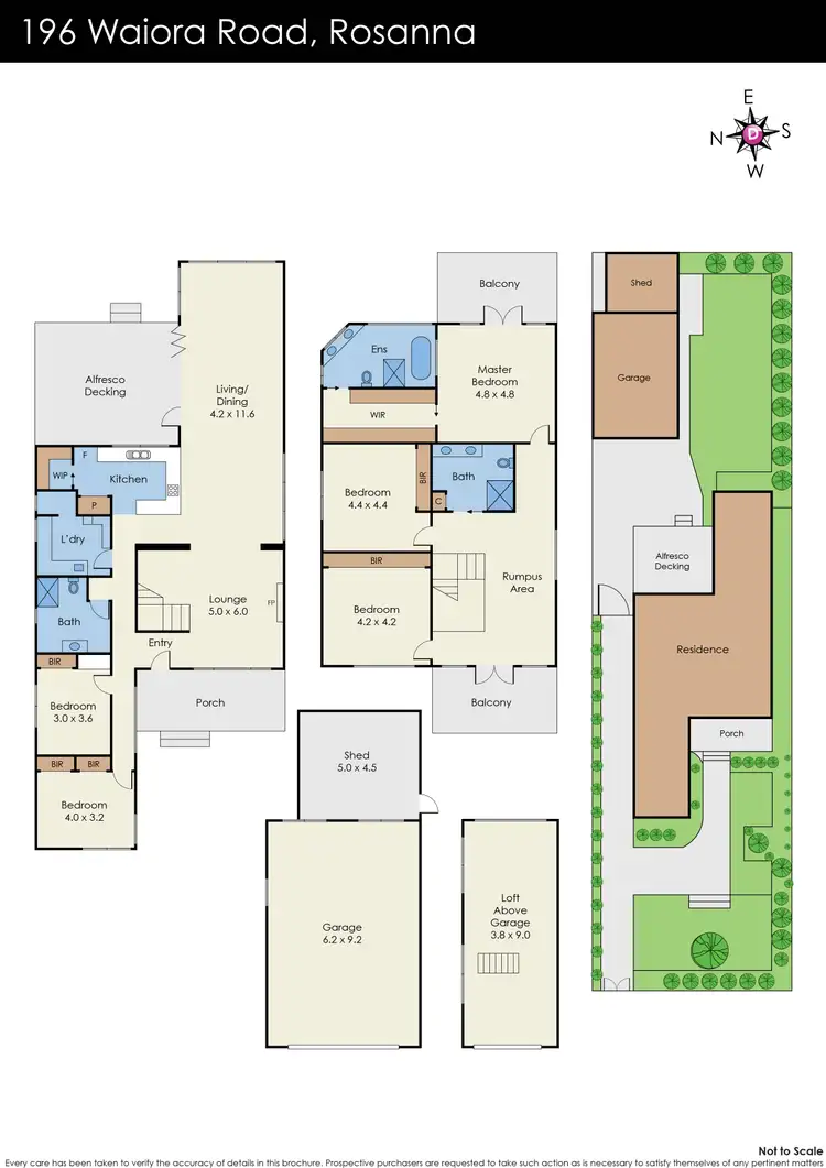 Floorplan of Homely house listing, 196 Waiora Road, Rosanna VIC 3084