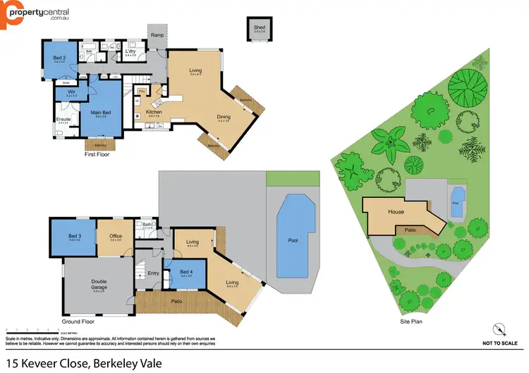 Floorplan of Homely house listing, 15 Keveer Close, Berkeley Vale NSW 2261