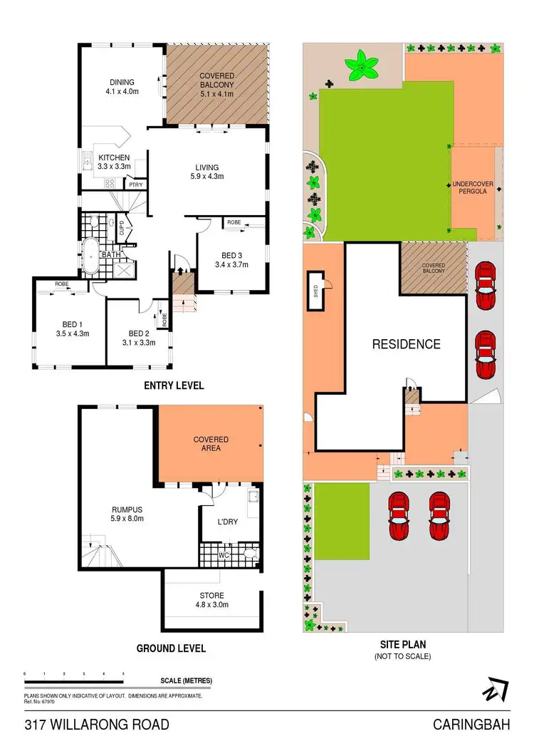Floorplan of Homely house listing, 317 Willarong Road, Caringbah South NSW 2229