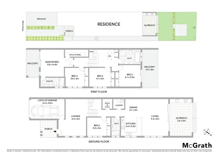 Floorplan of Homely semi-detached listing, 11B Mavis Avenue, Peakhurst NSW 2210